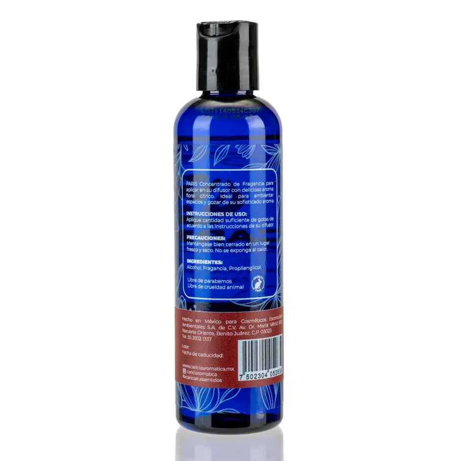 Aceite para Difusor Paris 120 ml-Caricia Aromática