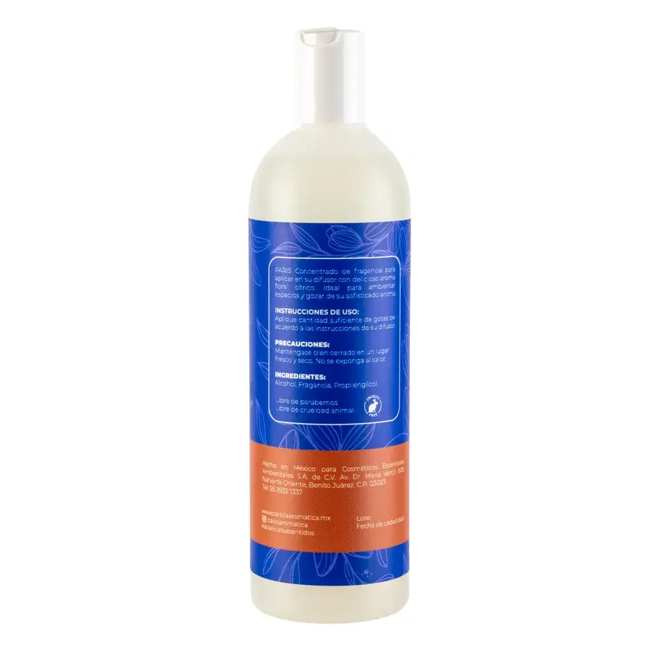 Aceite para Difusor Paris 500 ml-Caricia Aromática