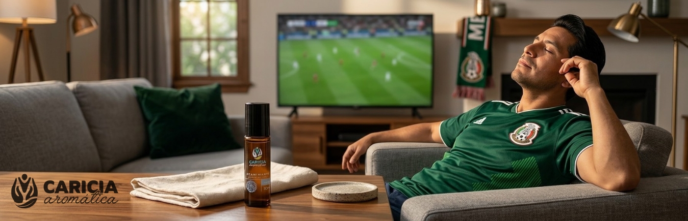 Aromaterapia para el «Medio Tiempo»: Relax Total para disfrutar el segundo tiempo