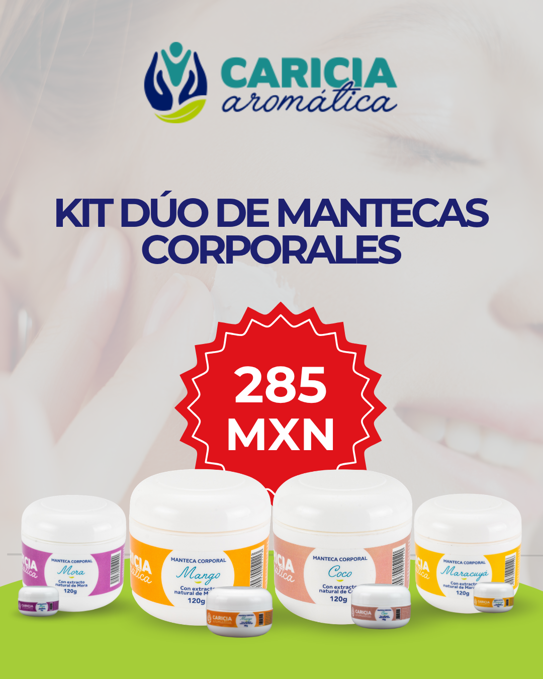 Kit mantecas corporales
