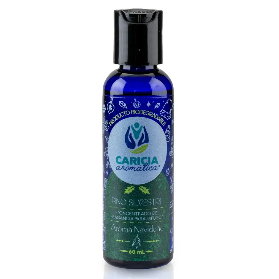 Aceite para Difusor Pino Navideño de Caricia Aromática de 60ml.