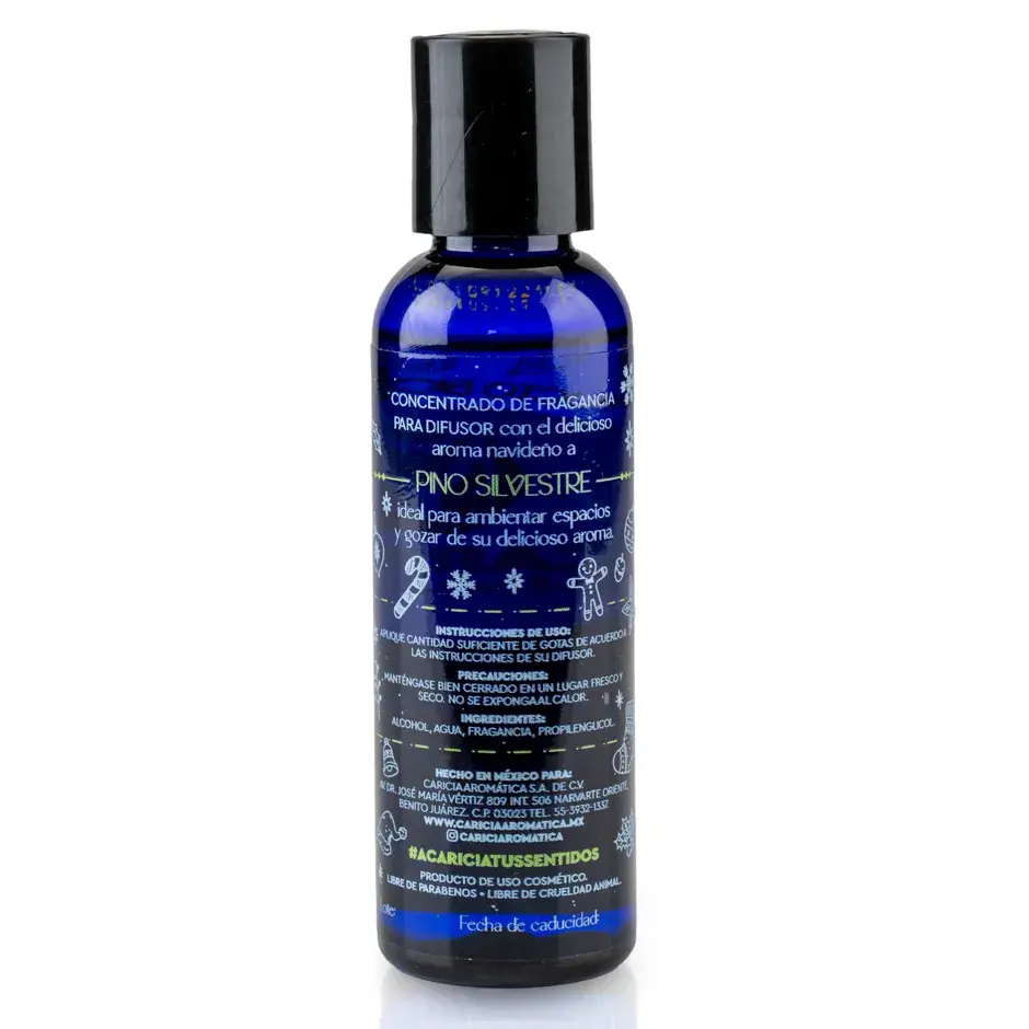 Aceite para Difusor Pino Navideño de Caricia Aromática de 60ml.