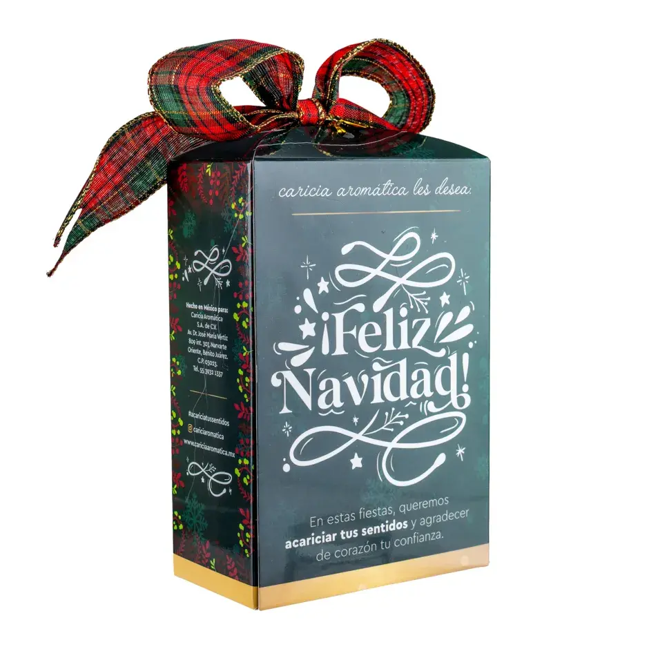 Kit Pino Navideño de Caricia Aromática con Aceite para Difusor y Brisa Ambiental de 60ml.